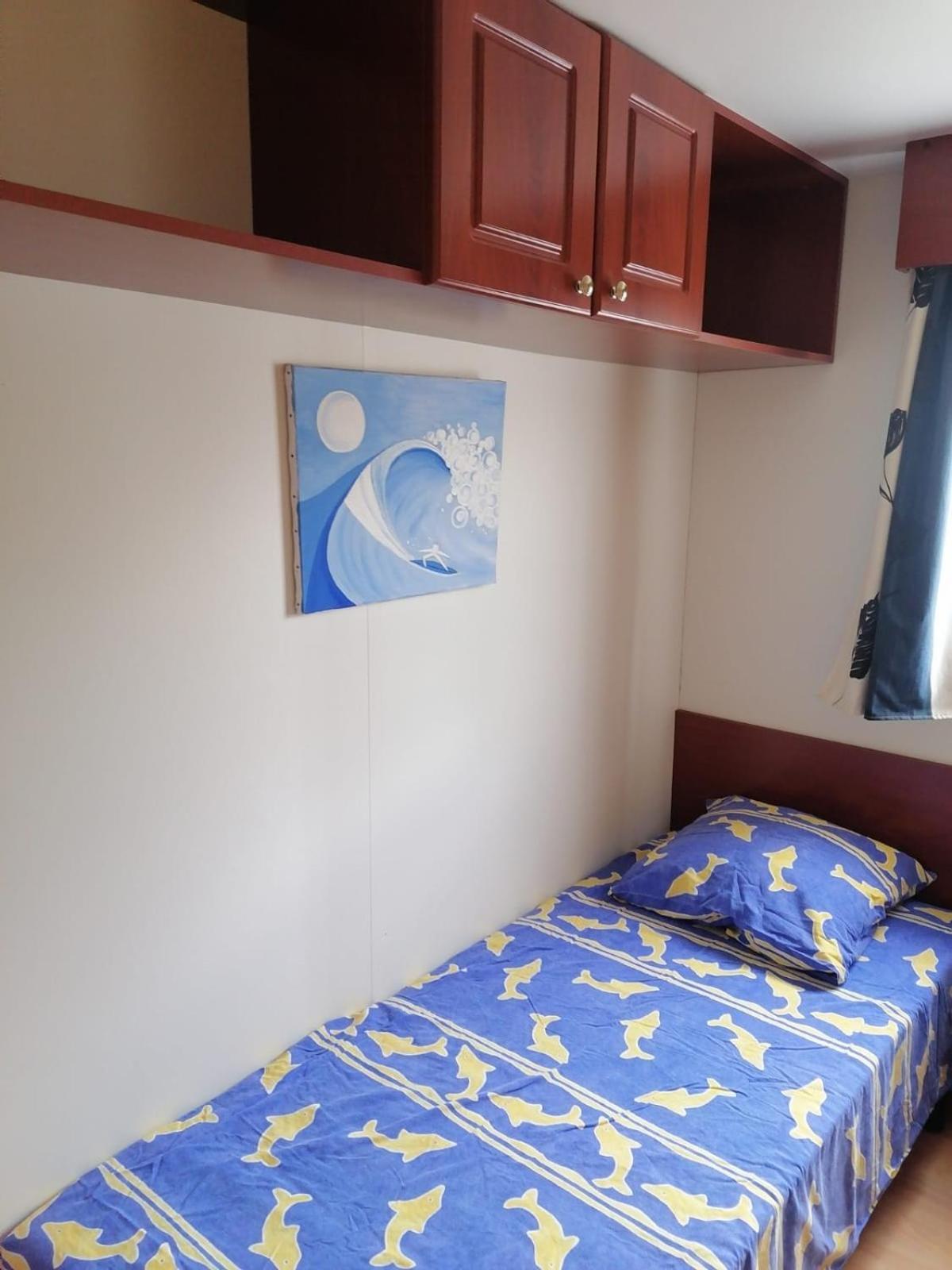 Mobil-Home Dans Camping Municipal Kermaria-Sulard Bagian luar foto